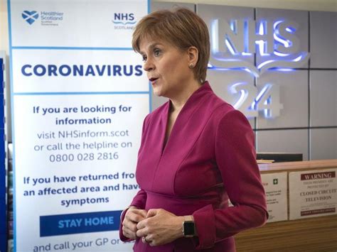 Big question mark over large-scale events during coronavirus outbreak: Sturgeon | Shropshire Star