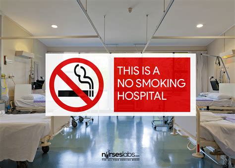 No Smoking Policy in Hospitals • Nurseslabs