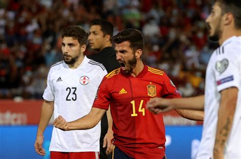 WATCH: Spain lead Georgia 3-0 at half time in Badajoz - Football España