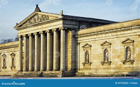 Glyptothek stock image. Image of landmark, architecture - 35792283