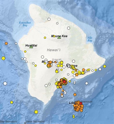 Rare earthquake swarm rocks Lō'ihi Seamount volcano Off Hawaii's Big ...