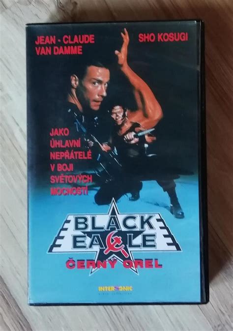 VHS - JEAN CLAUDE VAN DAMME : BLACK EAGLE : ČERNÝ OREL - 1988 | Aukro