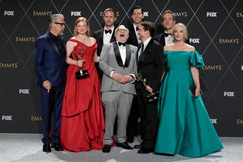 Emmy awards: Succession et The Bear récompensées