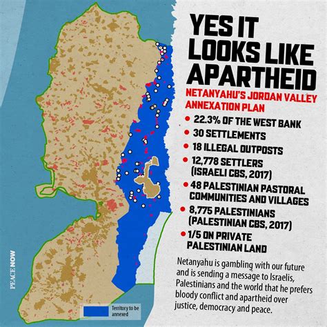 Data on Netanyahu's Jordan Valley Annexation Map - Peace Now