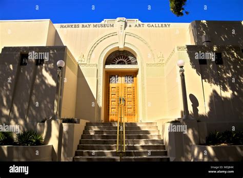 MTG Hawkes Bay Art Deco Building, Napier, Hawkes Bay, New Zealand, South West Pacific Ocean ...