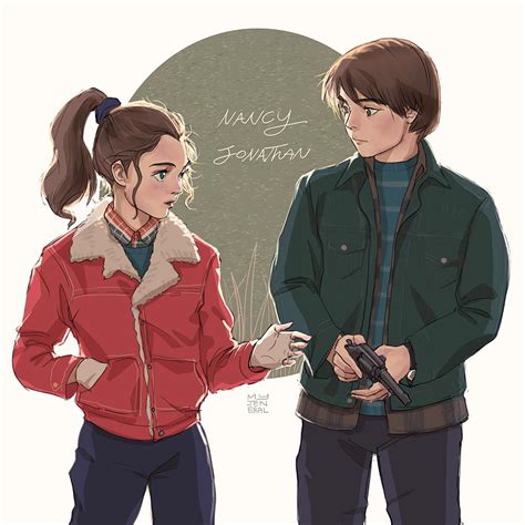 Nancy & Jonathan by MyJeneral : r/StrangerThings