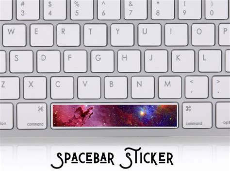 Spacebar Sticker Outer Space Decal Laptop Stickers Keyboard | Etsy