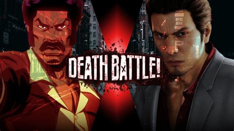 Black Dynamite vs Kazuma Kiryu (Yakuza) | Battle Arena Amino Amino