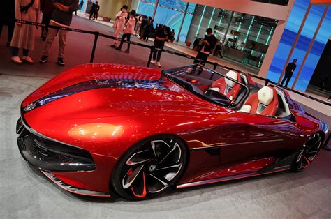 MG Cyberster Electric Roadster Concept Does 0-62 In 3 Sec, Has 500 Mile ...