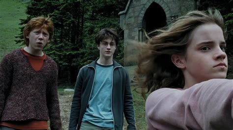 Harry Potter And The Prisoner Of Azkaban Hermione Punches Malfoy