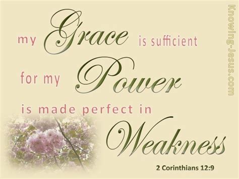 8 Bible verses about Grace Being Sufficient