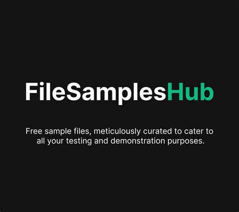 Free Sample File Download - FileSamplesHub