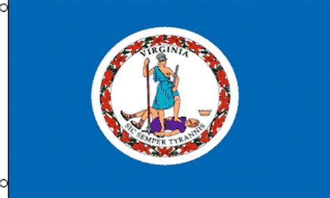 Virginia State Flag - State Flags - Virginia State - A1 Flags and ...