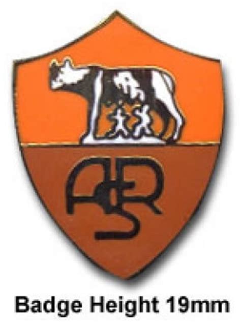 AS Roma Pin Badge Roma Crest Pin Badge, Ref: BADGE65