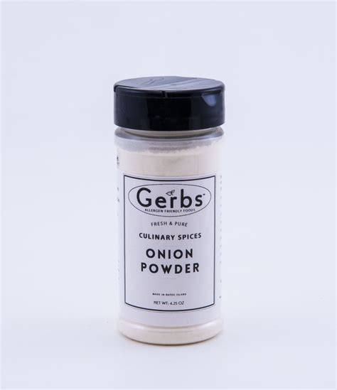 Onion Powder - non GMO Allergy Friendly Foods - Gerbs