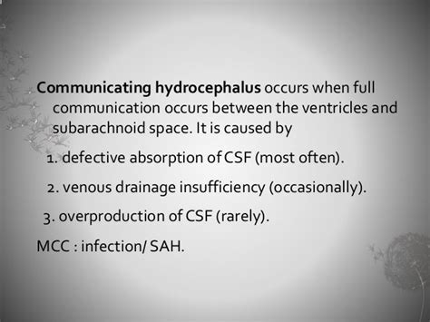 Hydrocephalus