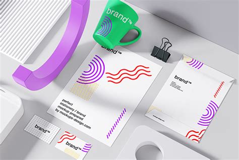 Free branding mockup - Mockups Design