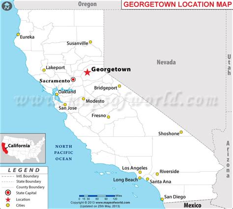 Where is Georgetown Located in California, USA