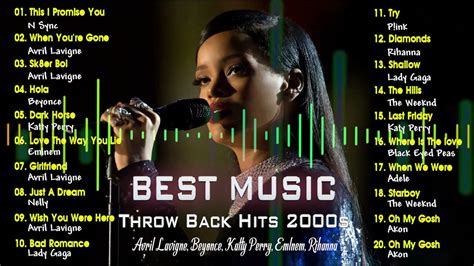 Best Music 2000s | Throwback Hits of the 2000s | Rihanna, Avril Lavigne, , Eminem And More - YouTube