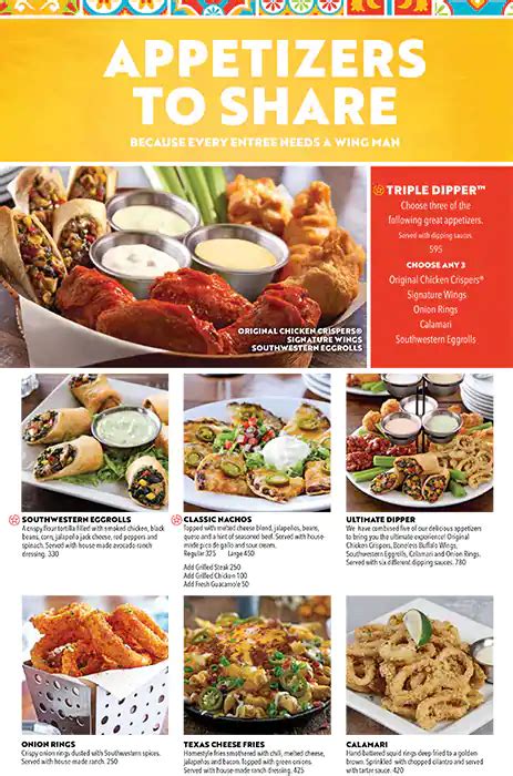 Chili's Menu, Menu for Chili's, Greenbelt, Makati City - Zomato Philippines