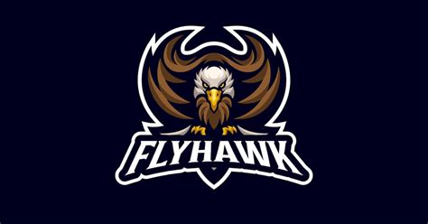 Hawk Mascot Logo, Logos ft. fly & illustration - Envato Elements