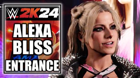 WWE 2K24 Alexa Bliss Entrance Cinematic - YouTube