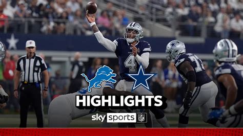 NFL Week Six results: Detroit Lions embarrass Dallas Cowboys as Lamar ...