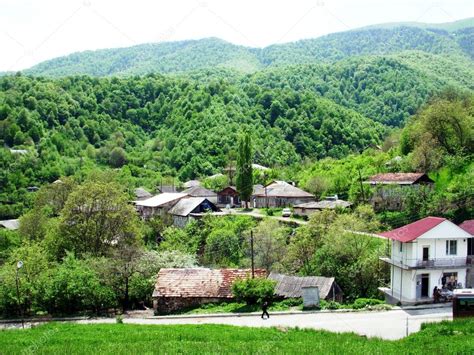 Village in mountains, Armenia — Stock Photo © doctortanya #4753092