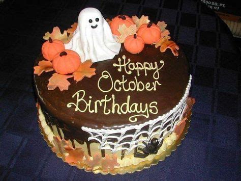 Happy Birthday to everyone who has an October Birthday!! | October birthday, Fall birthday cakes ...