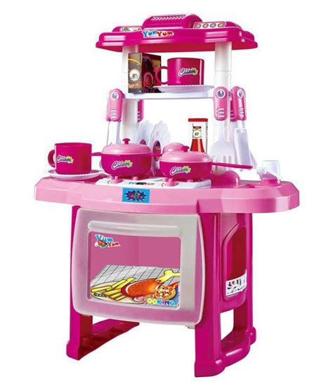 Webby Kids Kitchen set children Kitchen Toys Large Kitchen Cooking ...