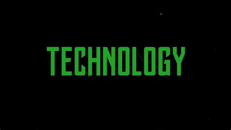 TECHNOLOGY NOWADAYS - YouTube