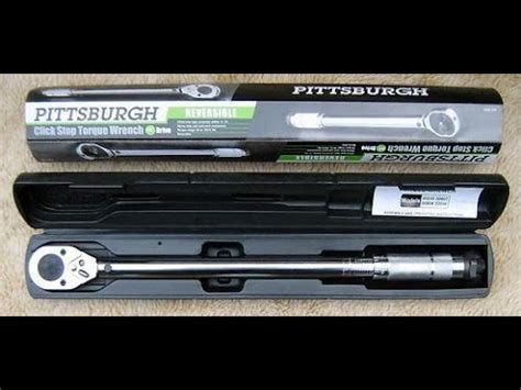 Harbor Freight Torque Wrench Review