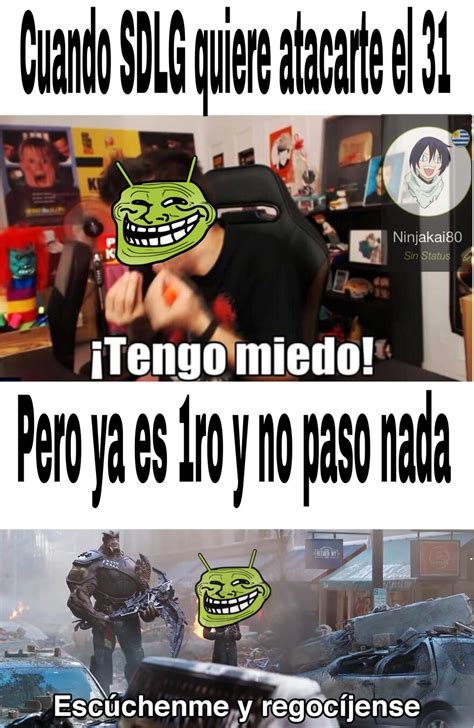 muerte a SDLG - Meme subido por Ninjakai80 :) Memedroid