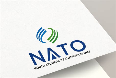 Logo Design for NATO and then in smaller font somewhere North Atlantic Transmission One by ...