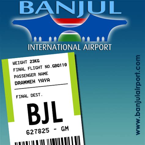 Banjul airport flight arrivals