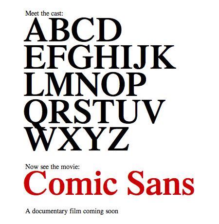 Comic Sans Documentary – AisleOne