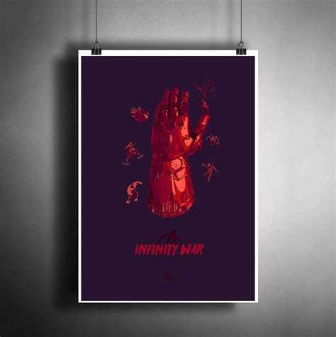 Amazon.com: Infinity War Avengers Marvel Art Poster Photo Print Decor ...