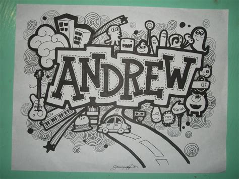 Doodle art name, Doodle art letters, Easy doodle art