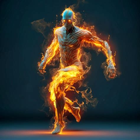 Premium AI Image | The Flash transforms into a villainous character ...