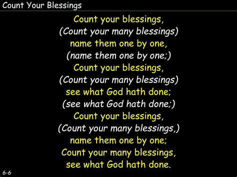 PPT - Count Your Blessings PowerPoint Presentation, free download - ID:4156536