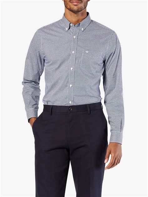 Dockers - Dockers Men's Long Sleeve Comfort Flex Button Down Shirt - Walmart.com - Walmart.com