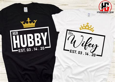 Couple Anniversary Shirts Couple Shirts husband and wife | Etsy in 2021 ...