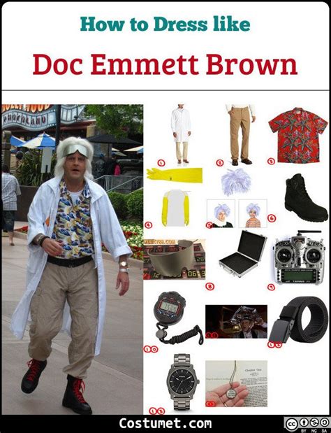 Doc Brown Costume, Halloween Outfits, Halloween Costumes, Back To The ...