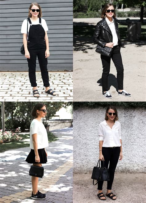 Black and white outfits | Trini