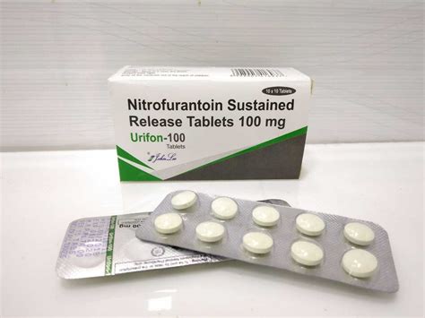 JOHNLEE Nitrofurantoin 100 Mg Tablets, Packaging Type: Blister, | ID: 20377302273