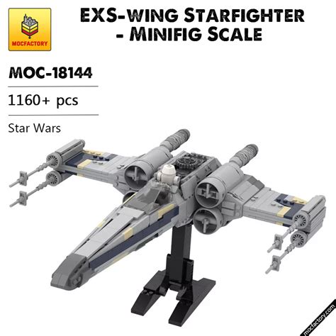 MOC-18144 EXS-wing Starfighter - Minifig Scale in Star Wars by ...