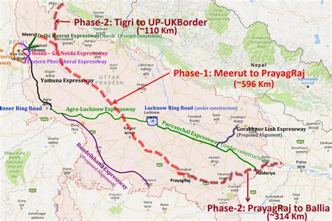 Construction Package Details Of Ganga Expressway » Ganga Expressway