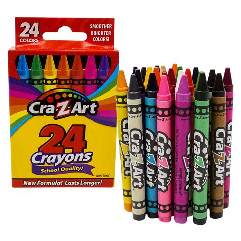 Wholesale 24 ct Cra-Z-Art Crayons | | ASSORTED