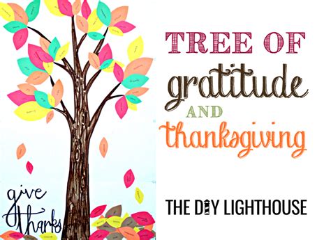 Tree of Gratitude and Thanksgiving How-to - The DIY Lighthouse