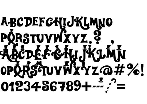 Willy wonka font 2+ files in truetype .ttf opentype .otf format for free download